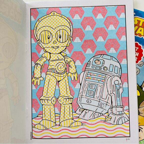 Disney | Star Wars Paint With Water Books NEW Coloring Books - Picture 5 of 9